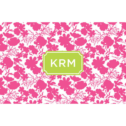 Pink Floral Placemats
